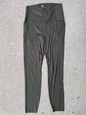 all in motion Olive Green High-Waist Leggings with pockets